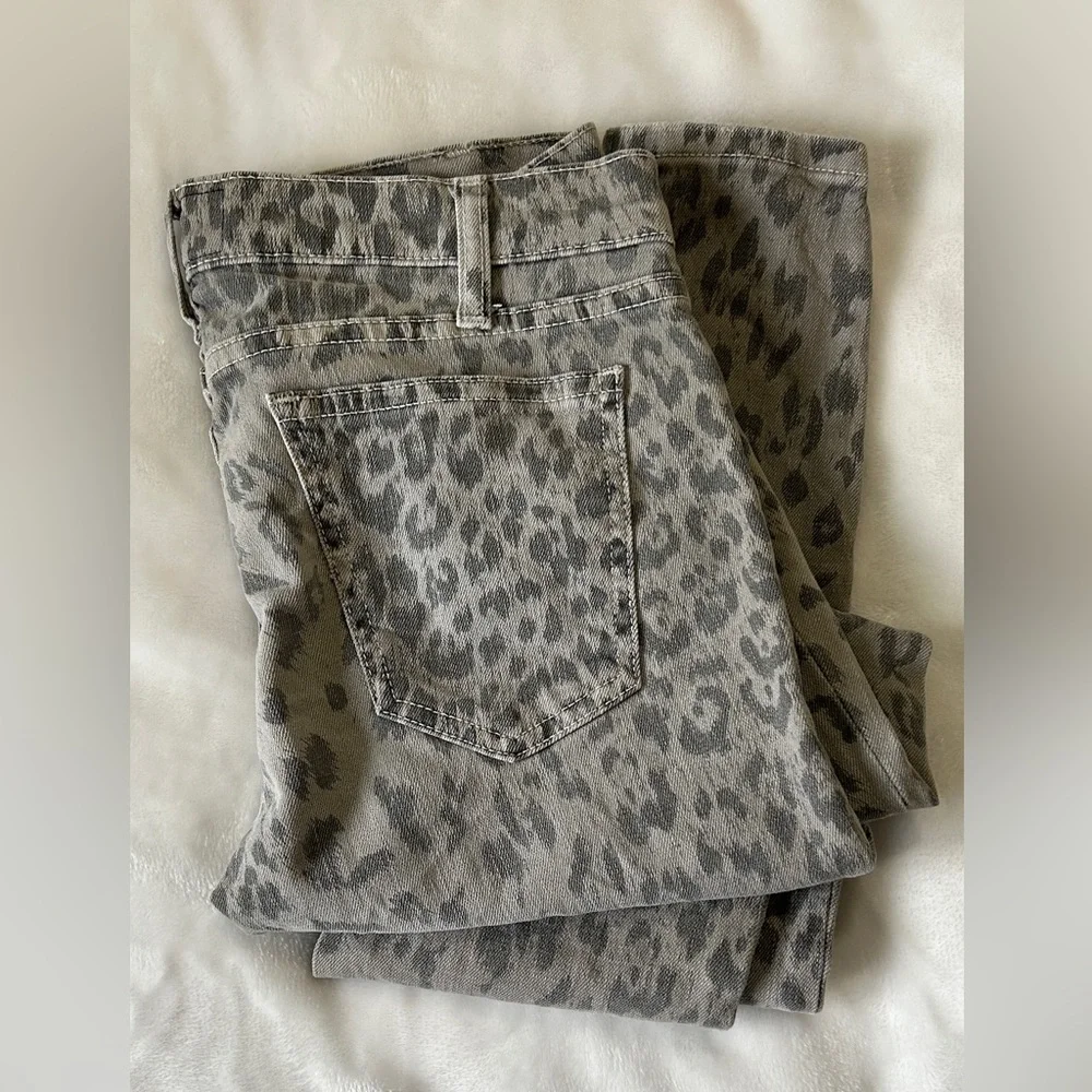 Current/Elliott Leopard Skinnies - Picture 5 of 10